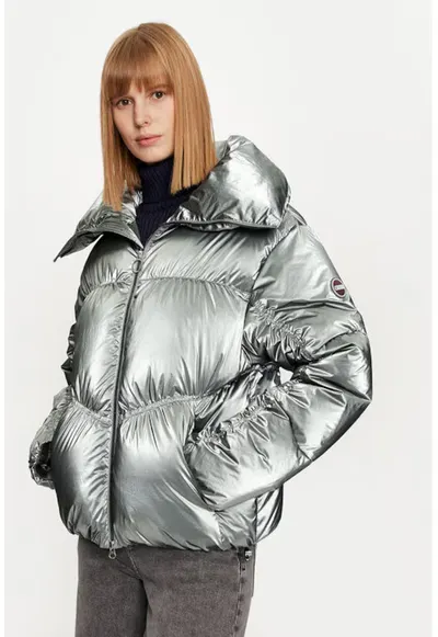 Geaca dama - 304466502 - Nylon - Argintiu - Argintiu
