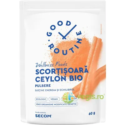 Scortisoara Ceylon fara Gluten Ecologica/Bio 60g Secom