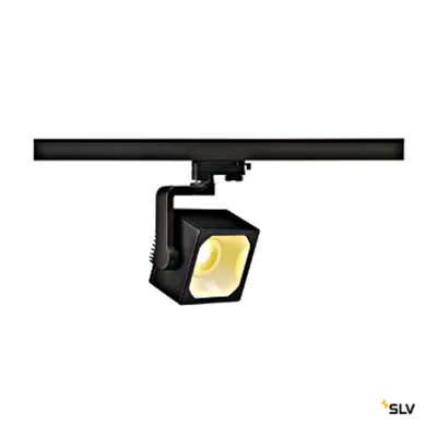 EURO CUBE Spot, 3000K, 60°,negruCRI90, incl. 3P.-adaptor