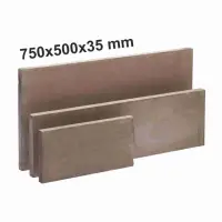 Placa radianta semineu 75x50cm - Ortner