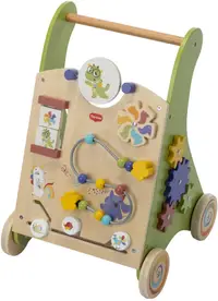 Premergător din lemn cu activități Tiny Love - Born to Party, 12 luni+
