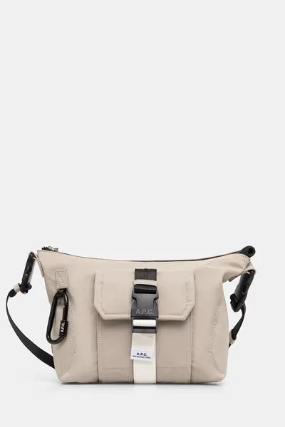 A.P.C. geantă crossbody pentru femei Begeantăe Trek