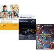Pachet Bacalaureat 2026. Limba si literatura romana 72 teste complete, Matematica pe intelesul tuturor M-mate-info, M-stiintele naturii si Chimie orga