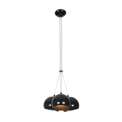 Pearl Candelabru 3xe27 Negru/auriu