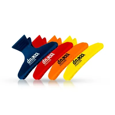 Clipsuri DNA - frizerie/coafor PP - Multicolore - 12 buc