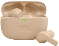 Căști wireless JBL - Wave Beam, TWS, bej