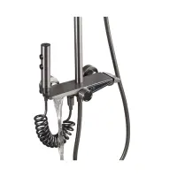 Set de duș multifuncțional cu termostat si afișaj electronic