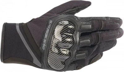 Manusi moto Alpinestars Chrome, culoare negru crom, marime XL