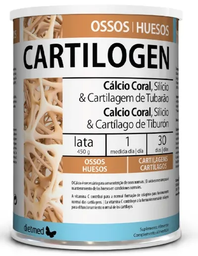 Cartilogen Osteo, portocală, 450 g, Dietmed