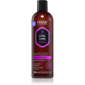 HASK Curl Care șampon hidratant pentru păr creț și ondulat