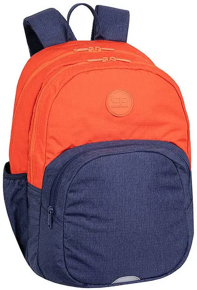 Ghiozdan școlar Cool Pack Rider - Portocaliu si albastru, 27 l