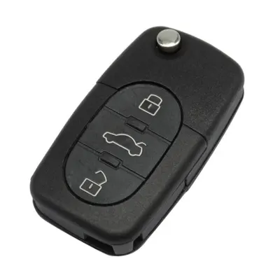 Carcasa Cheie Auto Techstar® compatibila cu Audi A2, A3, A4, A6, A8, TT, 3 Butoane