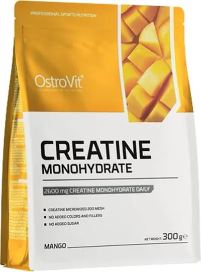 Creatine Monohydrate, mango, 300 g, OstroVit