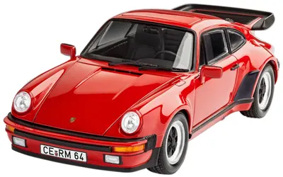 Model prefabricat Revell - Set cadou „50 de ani de Porsche 911 Turbo” - cu accesorii de bază