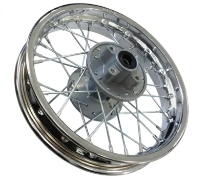 Roata completa spate cross 110cc, 12-1.85