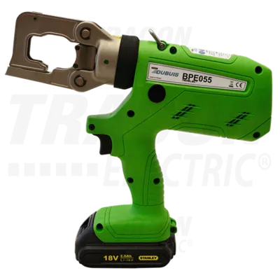 Presa hidraulica electrica pt.papuci,in geanta de transport D55E 10-185mm2, 3250g, 55kN, 180°, Li-ion, 18V, 2000mAh
