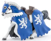 Figurina Papo The Medieval Era - Calul cavalerului leu cu sulita