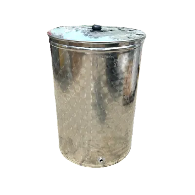 Cisterna inox cu capac de praf Eco Fpo 75 L, Enotoscana - Default Title