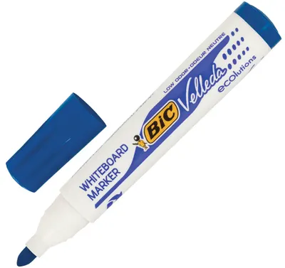 Marker pentru tablă albă BIC Velleda - 5.0 mm, albastru