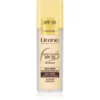 Lirene Base Dewy Glow Fundatia serului lucios SPF 50