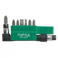 Set biti surubelnita 30mm, Toptul 8 piese