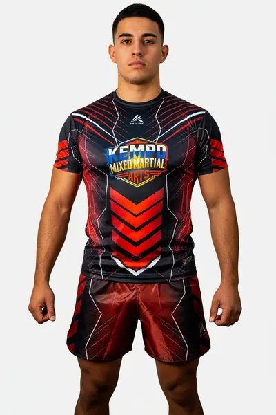 Tricou ARMURA Kempo 3.0 Rosu Seniori