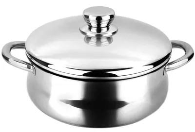 Caserolă Fagor - Silverinox, 2,8 L, gri