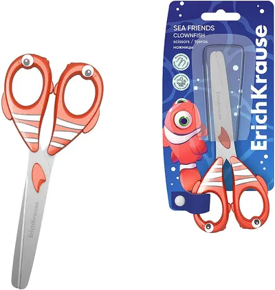 Foarfece Erich Krause Sea Friends - Clownfish, 13.5 cm