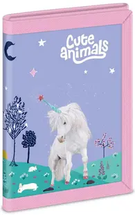 Portofel pentru copii Ars Una Cute Animals - Unicorn