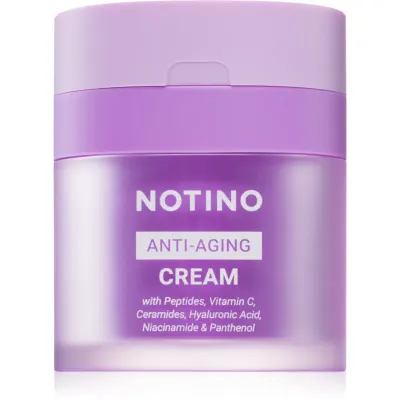 Notino Anti-Aging Cream with Peptides, Vitamin C, Ceramides, Hyaluronic Acid, Niacinamide & Pantheno crema de zi si de noapte împotriva îmbătrânirii pielii 50 ml