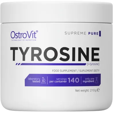 Tyrosine Powder, fără gust, 210 g, OstroVit