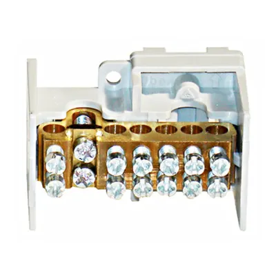 Clemă derivaţie 1 modul, 1x25mm²/6x16mm²