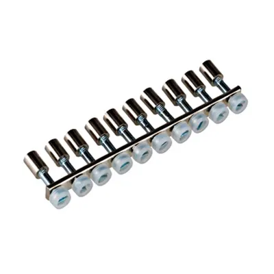 Element de scurtcircuitare, 10 unităţi, 2,5mm² pt. cleme PUK
