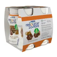 Resource 2.0 fibre cu aroma de cafea, Nestle | 4X200ML