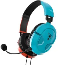 Căști gaming Turtle Beach - Recon 50, Xbox, PS, mobile, roșu/albastru