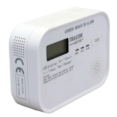 Detector monoxid de carbon4,5 VDC (3×1,5V AA), >85 dB