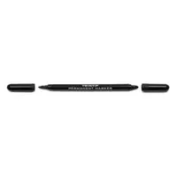 Marker Permanent cu 2 Capete, Negru