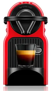 Aparat de cafea cu capsule Nespresso - Inissia Red, C40-EURENE5-S, 19 bar, 0.7 l, Rubi Red