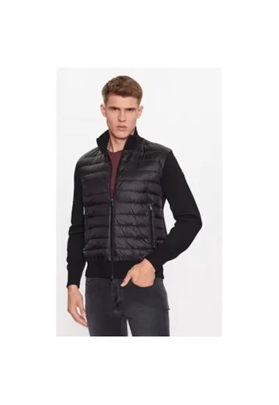 Geaca barbati - 303015305 - Lana/Acril - Negru - Negru