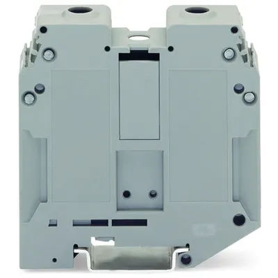 Screw-type through terminal block; 70 mm²; for DIN-rail 35 x 15 and 35 x 7.5; 70,00 mm²; blue