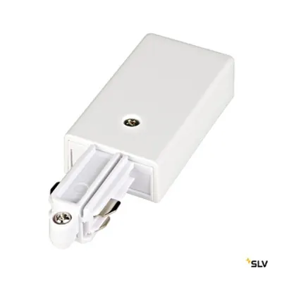 Conector, FOR 1-ph-hv, dreapta, alb