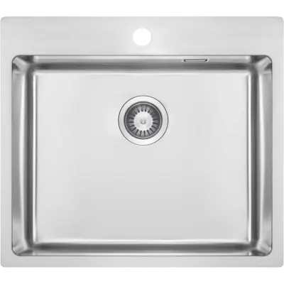 Chiuveta bucatarie inox Deante Olfato, 55x50 cm, otel slefuit