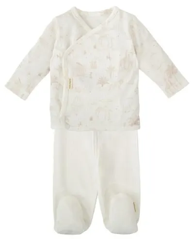 Set pentru bebeluși Bimbidreams NOE – 0-1 lună, alb