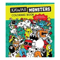 Kawaii Monsters Coloring Book