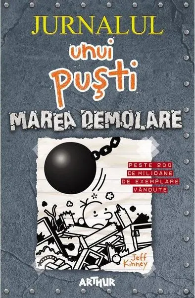 Marea demolare. Jurnalul unui puști (Vol. 14) - Hardcover - Jeff Kinney