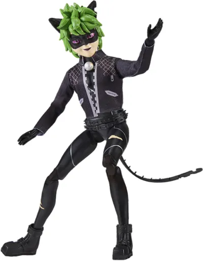 Figurină Playmates Miraculous - Claw Noir, 28 cm