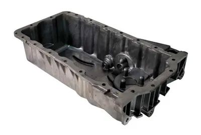 Baie ulei (cu locas pentru senzor, aluminiu) potrivit AUDI A3, A4 B6, TT; SEAT IBIZA IV, IBIZA IV SC, LEON, TOLEDO II; dupa 1996 - (cu locas pentru