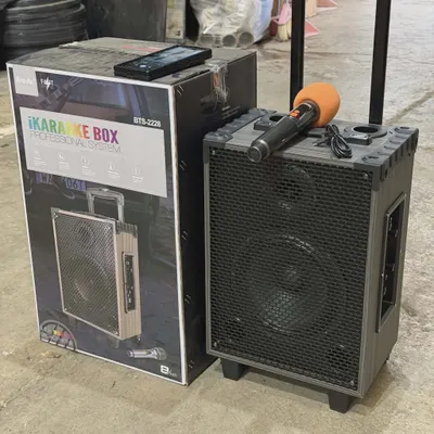 Boxa Portabila cu Bluetooth Bts-2228 cu Microfon Wireless