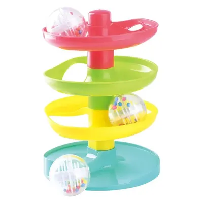 Jucarie bebelusi turn 4 nivele cu mingi colorate PlayGo