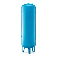 Rezervor de aer vertical vopsit RAL5015 - 2000 litri, max. 12 bari - ABAC-TANK-VERT.2000-12-PED-5015+KIT